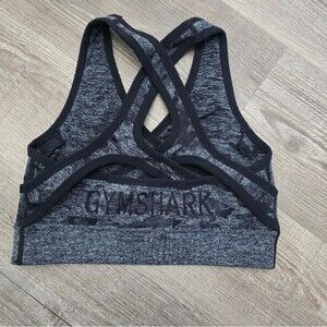 Gymshark black and grey sports bra size small